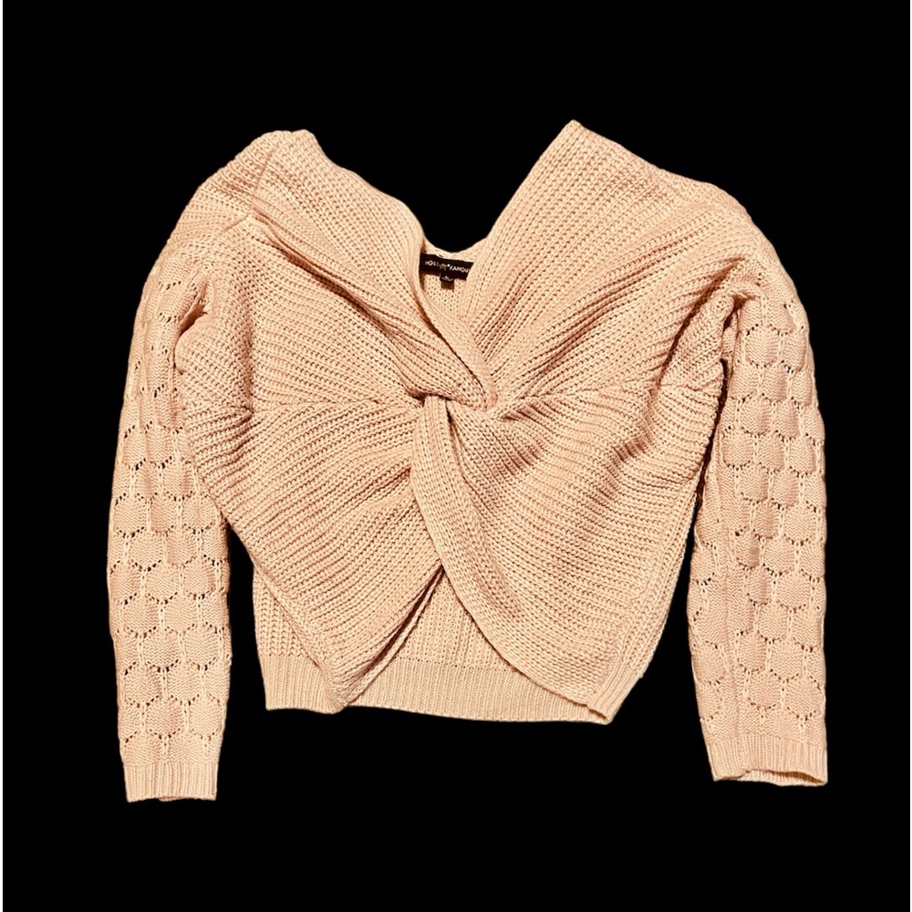 Pale pinkish /lavendar knit sweater